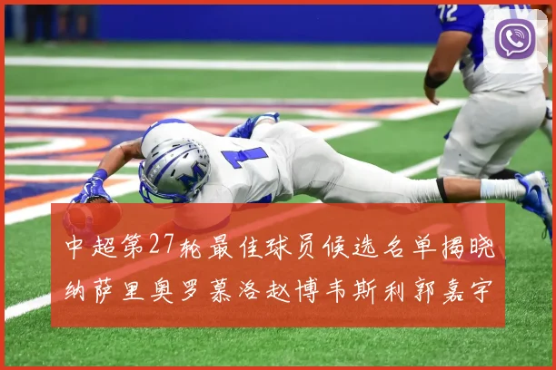 中超第27轮最佳球员候选名单揭晓纳萨里奥罗慕洛赵博韦斯利郭嘉宇争夺荣誉